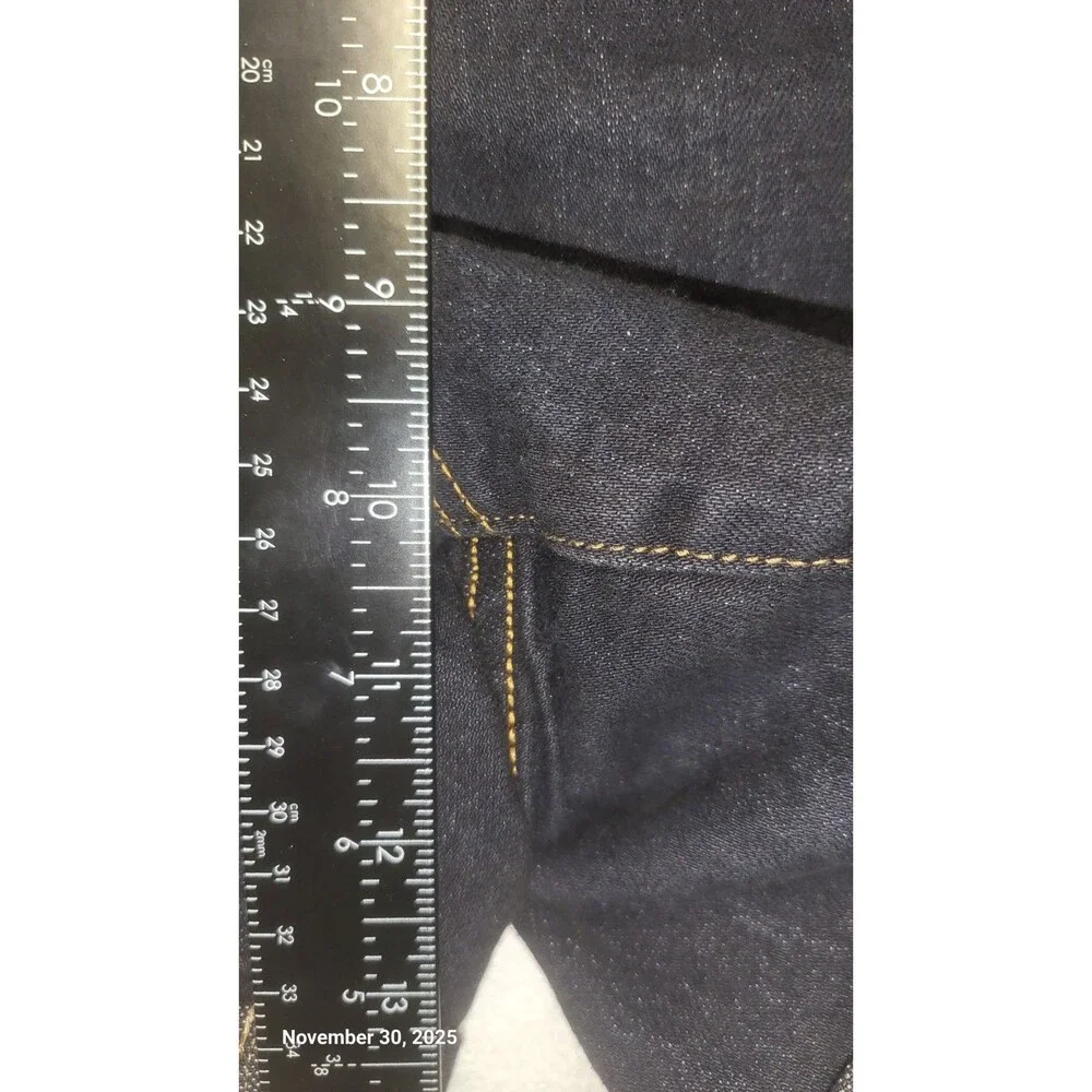 Old Navy Womens Denim Jean Cut Offs Stretchy Med Wash sz 20 - Picture 6 of 7